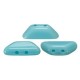 Les perles par Puca® Tinos beads Opaque Blue Turquoise 63030